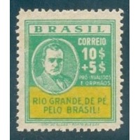 C-0040 -1930 - REVOLUÇÃO DE 3 DE OUTUBRO - GETÚLIO VARGAS - 1ª COLUNA - MINT- SEM GOMA
