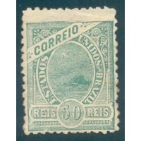 R-109 - 1905/07 - FILIGRANA INDISTINTA - 50 RÉIS - NOVO - SEM GOMA - CHARNEIRA -  RHM R$ 600,00 (120 UFs X 5,00)