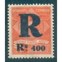 K-08 - 1928 - SELOS PARA TAXA DE "REGISTRO" - SOBRECARGA PRETA - NOVO - GOMADO - CHARNEIRA - RHM R$ 400,00 (80 UFs X R$ 5,00)