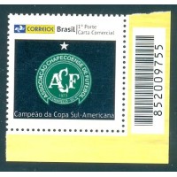 PB-022 - 2014 - LOGO ANTIGA ECT - MINT - SELO PERSONALIZADO - CHAPECOENSE