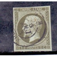 FRANÇA - 1860 - YV-0011 - TIPO II - USADO - 100 EUROS - NAPOLEÃO III