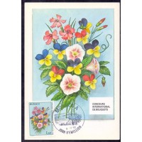 MONACO - MÁXIMOS POSTAIS - FLORES - 1984