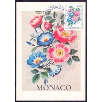 MONACO  - MÁXIMOS POSTAIS -1982 - FLORES