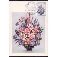 MONACO - MÁXIMOS POSTAIS - 1985 - FLORES