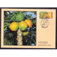 VENDA - FRUTAS - MÁXIMOS POSTAIS 1983 