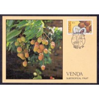 VENDA - MÁXIMOS POSTAIS - FRUTAS - 1983
