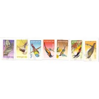 NICARAGUA - 1986 - 7 SELOS - AVES