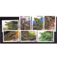 TANZANIA - CAMALEAO, COBRA,  VOID SALVADOR, JACARÉ MISSISSIPPI, NAJA OXIANA, IGUANA, TARTARUGA - FAUNA GERAL