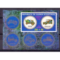 GUINE EQUATORIAL - EXPOSIÇÃO CARROS ANTIGOS - 1975