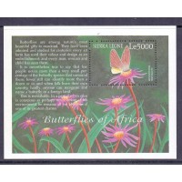 SERRA LEONE - BORBOLETAS DA ÁFRICA