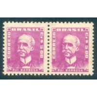 R-502 - 1960 - CARMIM - BISNETA - VULTO CÉLEBRES - RUY BARBOSA - PAR DE SELOS - NOVO - GOMADO - RHM R$ 135,00 (27 UFs X 5,00)