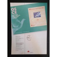 PORTUGAL - 1996 - EDITAL - OSCE (ORGANIZAÇÃO PARA A SEGURANÇA E COOPERAÇÃO NA EUROPA)