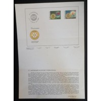 PORTUGAL - 1980 - EDITAL - 75º ANIVERSÁRIO DE ROTARY INTERNACIONAL