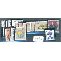 ALEMANHA BERLIN - ANO COMPLETO 1973 - 18 SELOS + 1 BLOCO - MINT - CATÁLOGO MICHEL MARCA 23,40 EUROS