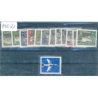 ALEMANHA BERLIN - ANO COMPLETO 1962 - 13 SELOS - MINT - CATÁLOGO MICHEL MARCA 7,20 EUROS