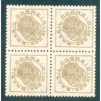 C-0177A - 1942 - 4º CONGRESSO EUCARÍSTICO NACIONAL - FILIGRANA "Q" MENOR - QUADRA - MINT (NOVA GOMADA PERFEITA) -  RHM 880 UFS