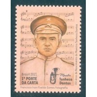 C-3987 - 2021 - 150 ANOS DE NASCIMENTO DO MAESTRO TONHECA DANTAS - MINT - GOMADO