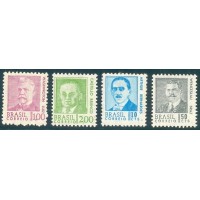R-532/536 - 1967/1968 - ANTIGOS PRESIDENTES DA REPÚBLICA - LINDOS SELOS - NOVOS - GOMADOS - RHM R$ 448,75 (89,75 UFs X R$ 5,00)