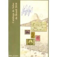 CATÁLOGO RHM 2010 - SELOS BRASILEIROS - SEMI NOVO MUITO BEM CONSERVADO - ASSINATURA NA CAPA - MIOLO PERFEITO