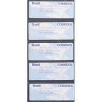 SE-07/11 - MINT (PERFEITOS) - 1997 - POMBA BRANCA 2000 - DUAS CASA ANTES DA VÍRGULA - IMAGEM ILUSTRATIVA - RHM 300 UFS