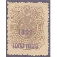 R-134A - 1899 - CASTANHO OLIVA - DENTEAÇÃO 13 - NOVO - SELO CRUZEIRO DO SUL - SEM GOMA - CHARNEIRA - RHM R$ 650,00 (130 UFs X 5,00)