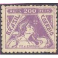 R-322 - 1939/40 - FILIGRANA CASA+DA+MOEDA+BRASIL - VERTICAL - NOVO - SEM GOMA - RHM R$ 45,00 (9 UFs X 5,00)