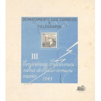 F-O-10 - 1945 - 3ª CONFERÊNCIA INTERAMERICANA DE RADIOCOMUNICAÇÕES - PONTOS DE OXIDAÇÃO - RHM R$ 700,00 (140 UFs X 5,00)