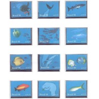 C-2089/2112 - 1998 - OCEANOS: UM PATRIMÔNIO PARA O FUTURO - NOVOS - SELOS NA FOLHA DO ÁLBUM TAFISA - RHM 96 UFS