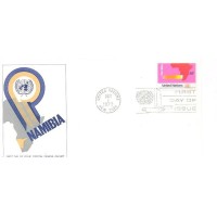 ONU NEW YORK - 1973 - RESOLUÇÕES DO CONSELHO DA ONU SOBRE A NAMÍBIA - 15c COLORIDO - Y 0234