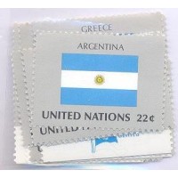 ONU NEW YORK - 1987 - MINT - BANDEIRAS DOS ESTADOS MEMBROS DA ONU (VIII) - SÉRIE 16 SELOS - Y 492/507