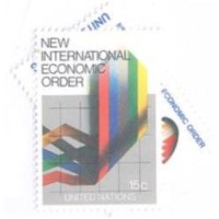 ONU NEW YORK - 1980 - MINT - NOVA ORDEM ECONÔMICA INTERNACIONAL - SÉRIE 2 SELOS - Y 308/09
