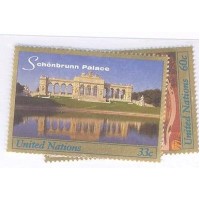 ONU NEW YORK - 1998 - MINT - CASTELO DE SCHONBRUNN - SÉRIE 2 SELOS - Y 775/76