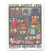 ONU NEW YORK - 1995 - MINT - CONGRESSO SOCIAL A COPENHAGEN - Y 668