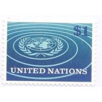 ONU NEW YORK - 1966 - MINT - SÉRIE CORRENTE - EMBLEMA DA ONU - Y 0150