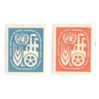 ONU NEW YORK - 1959 - MINT - REUNIÃO COMISSÃO ECONÔMICO PARA EUROPA - SÉRIE 2 SELOS - Y 68/69