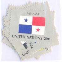 ONU NEW YORK - 1981 - BANDEIRAS DOS ESTADOS MEMBROS DA ONU (II) - SÉRIE 16 SELOS NOVOS COM PONTOS DE FERRUGEM - Y 341/56 