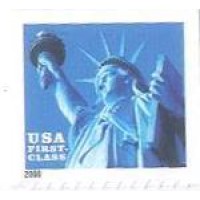 USA - 2000 - ESTATUA DA LIBERDADE - 1 SELO - AUTO ADESIVO - MINT - HORIZONTAL