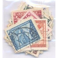 ÁUSTRIA - USADO - 1945/47 - SÉRIE CORRENTE - VISTAS DIVERSAS - SÉRIE 33 SELOS - Y 600/632
