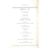 ÁUSTRIA - 1982 - EDITAL - ESPORTE - PEQUENO EDITAL SELADO E CARIMBADO DO SELO