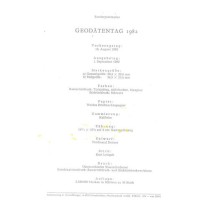 ÁUSTRIA - 1982 - MINI EDITAL - DIA DAS ESPECIALISTAS EM GEODESIA - 3s COLORIDO - GLOBO TERRESTRE - SOBRE MINI EDITAL C/ CARIMBO DE 1º DIA - Y 1545