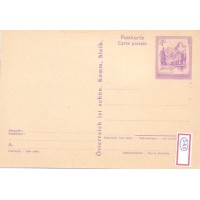 ÁUSTRIA - 1973 - TURISMO - BILHETE POSTAL C/ SELO IMPRESSO DE 4s LILÁS ROSA: LAGO DA ALMA DA SÉRIE REGULAR PAISAGENS TIPO DO SELO Y 1259