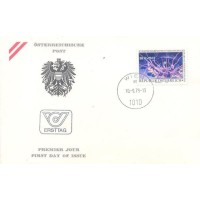 ÁUSTRIA - 1976 - MEDICINA - FDC - CONJUNTO C/ 4 FDC OFICIAIS DO CORREIO AUSTRÍACO C/ SELOS REFERENTES Á MEDICINA - DO PERÍODO DE 1976 Á 1980 C/ CARIMBO DE 1º DIA E NÃO CIRCULADOS