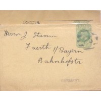 INGLATERRA - INTEIRO POSTAL - 5 CIRCULADOS ANTERIORES DE 1915