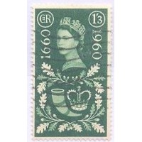INGLATERRA - 1960 - USADO - TRICENTENÁRIO DO ESCRITÓRIO GERAL DE LETRAS - Y 356 