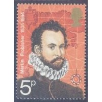 INGLATERRA - 1972 - NOVO - EXPLORADORES POLARES - 4 SELOS - C/ MARCA DE CHARNEIRA - Y 653/56