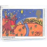 INGLATERRA - 1983 - MINT - NATAL - DESENHOS INFANTIS - 5 SELOS - Y 1011/15 