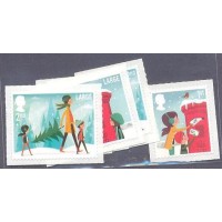 INGLATERRA - NATAL - AUTO ADESIVO - NOVOS - 7 SELOS