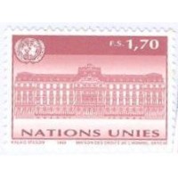ONU GENEVE - 1999 - SÉRIE CORRENTE - PALÁCIO WILSON A GENEVE - MINT - Y 378 
