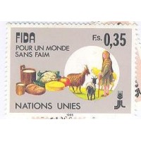 ONU GENEVE - 1988 - FUNDO PARA O DESENVOLVIMENTO - SÉRIR 2 SELOS - MINT - Y 163/64