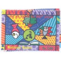 ONU GENEVE - 1999 - EDUCAÇÃO - CHAVE DO XIXI SÉCULO - SÉRIE 2 SELOS - MINT - Y 398/99